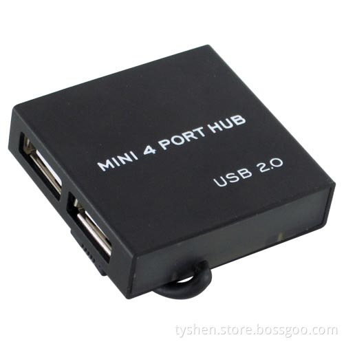 Metal USB 2.0 Hub 4 Ports